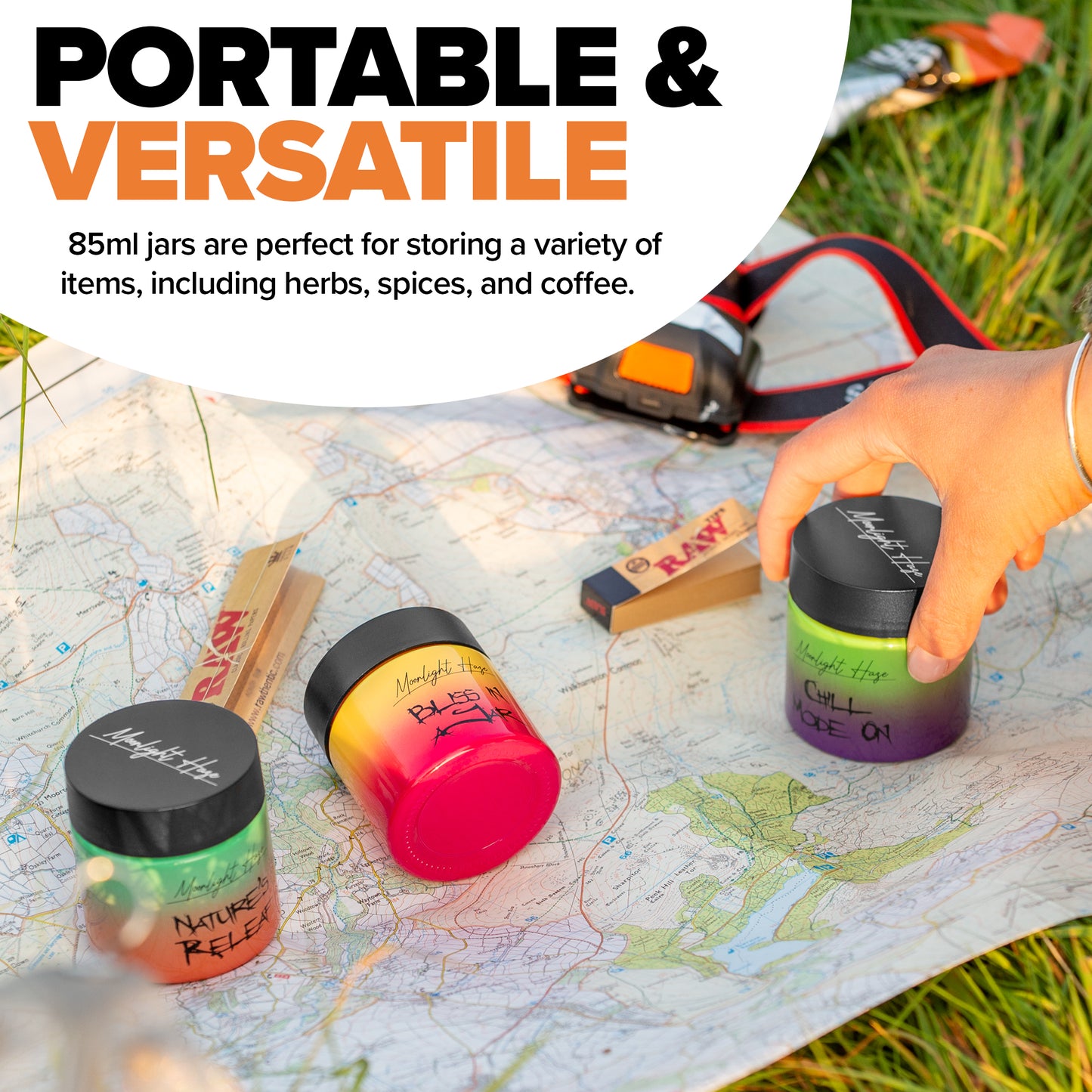 Air Tight Stash Jars Gift Set