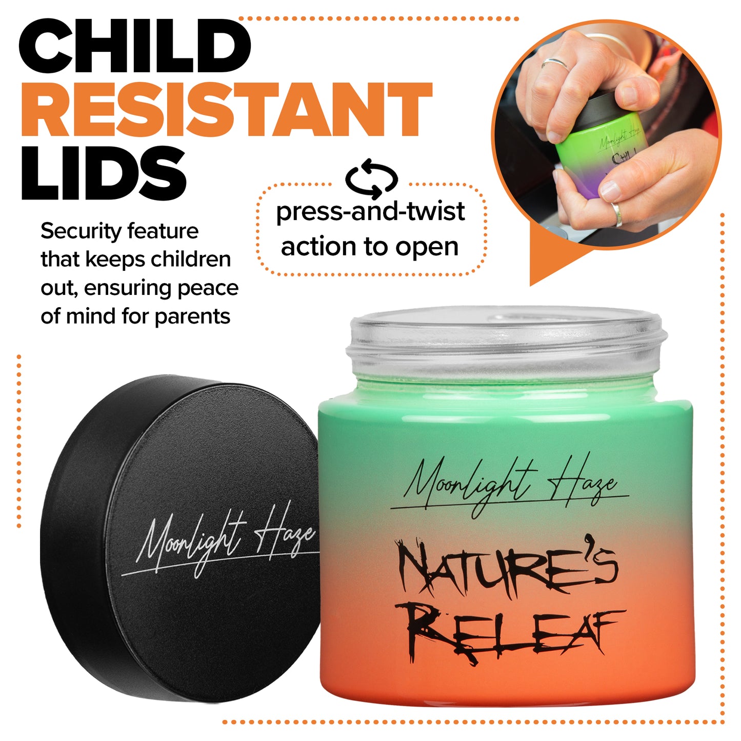 Air Tight Stash Jars Gift Set
